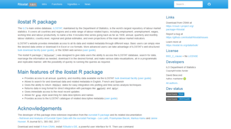 Outils de données pour trouver et télécharger des statistiques du ...