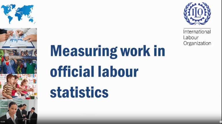 Mesurer le travail dans les statistiques officielles du travail