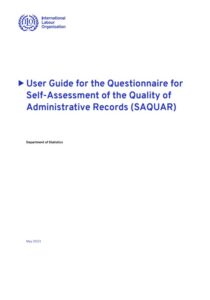 User Guide for the Questionnaire for Self-Assessment of the Quality of Administrative Records (SAQUAR)